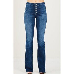 MOTHER Blue Flare & Wide Leg Jeans